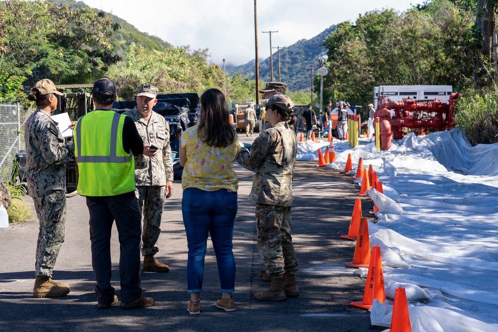 AFFF spill clean up continues