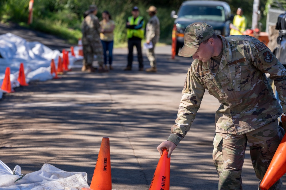 AFFF spill clean up continues