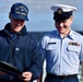 USCGC Hamilton crew members hold advancement ceremony at sea