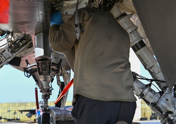 DCANG maintains F-16s to be ready for flight