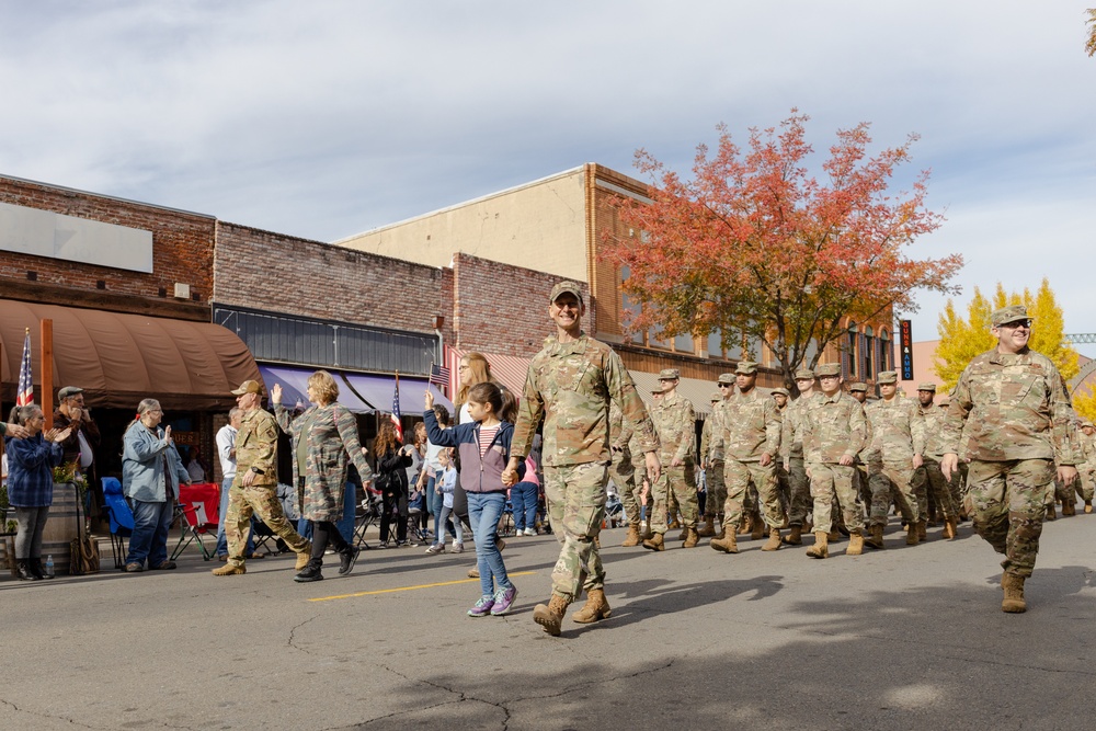 Beale Air Force Base Participates in Marysville Veterans' Day Parade