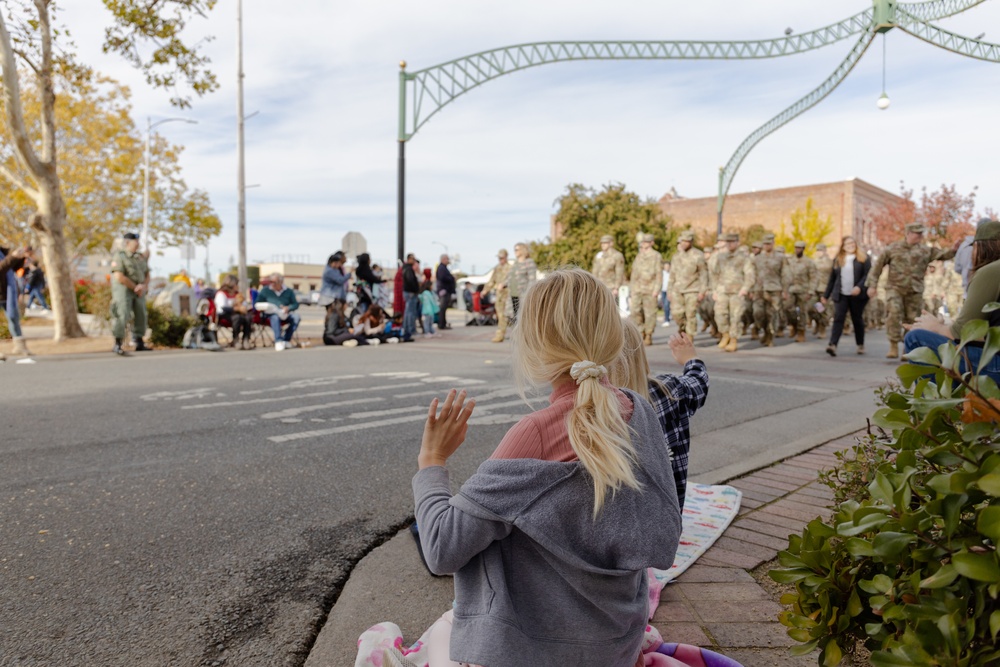Beale Air Force Base Participates in Marysville Veterans' Day Parade
