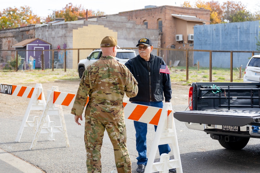 Beale Air Force Base Participates in Marysville Veterans' Day Parade