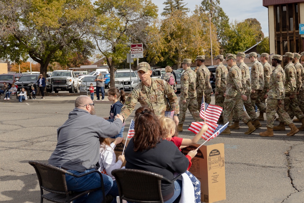 Beale Air Force Base Participates in Marysville Veterans' Day Parade
