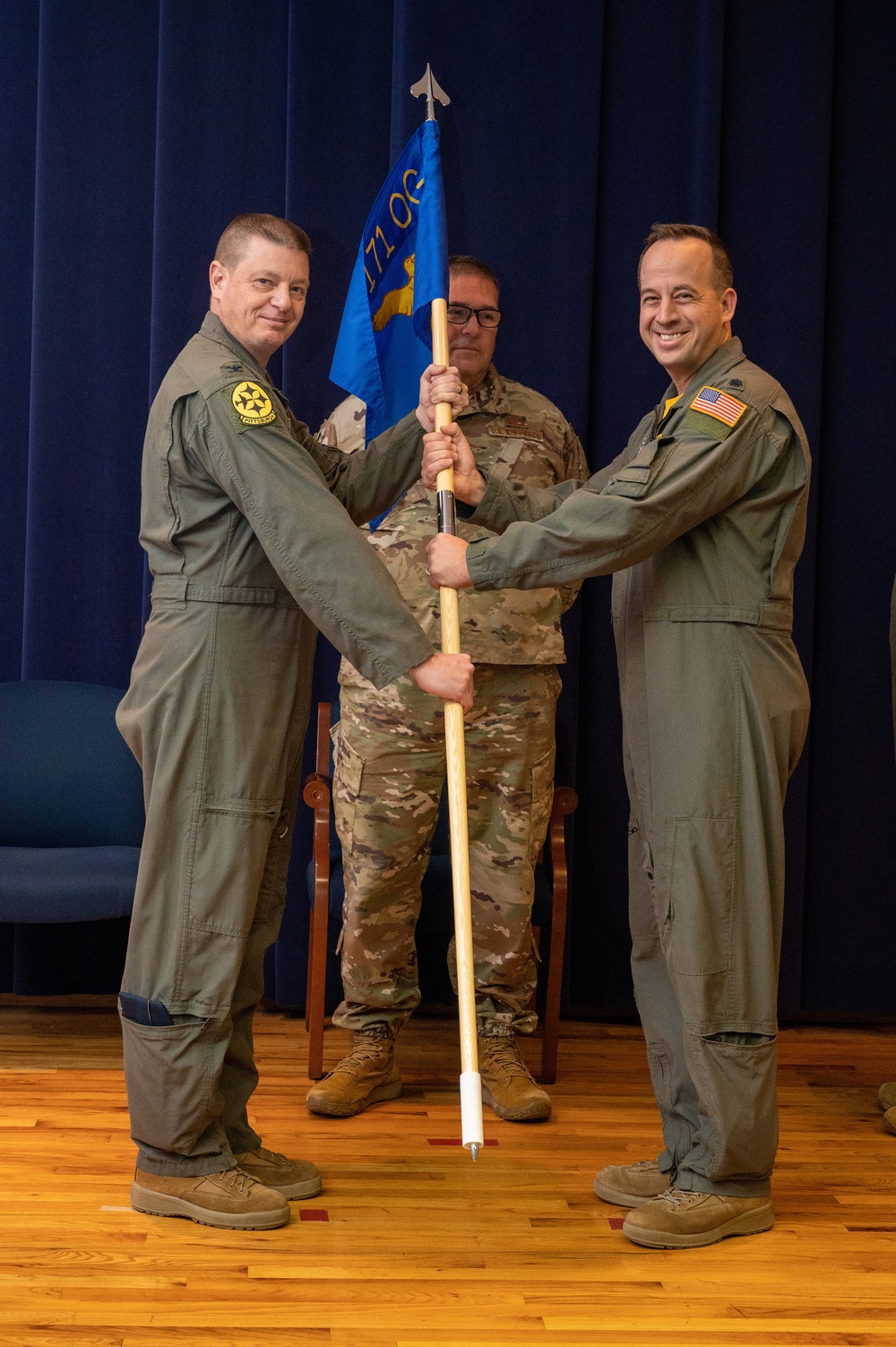 147th Air Refueling Squadron Change of Command