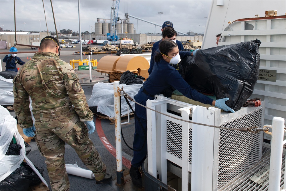 Coast Guard Cutter Bertholf conducts operations at sea during 77-day counter-narcotic deployment in the Eastern Pacific Ocean