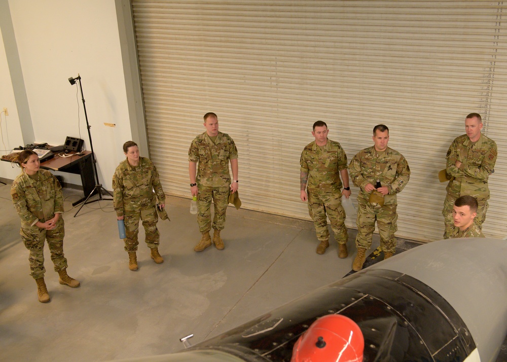 132d ISRG Visits Threat Training Facility