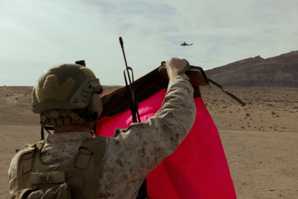 Marines call for close air support, indirect fire during Steel Knight 23