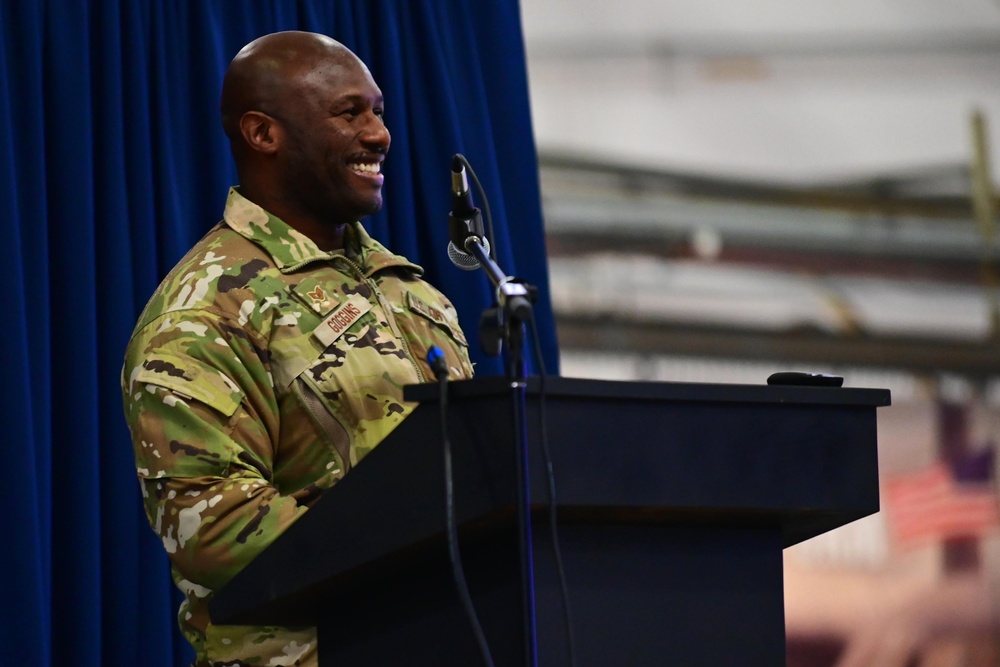 129th Rescue Wing holds all hands meeting