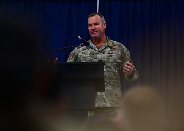 129th Rescue Wing holds all hands meeting