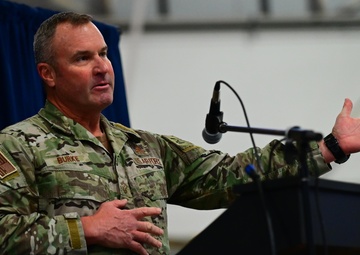 129th Rescue Wing holds all hands meeting