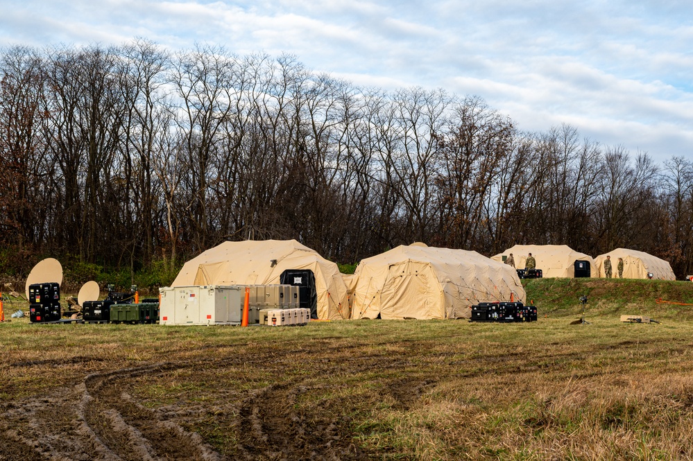 264th Combat Communications Squadron Field Communication Package exercise Nov. 6, 2022