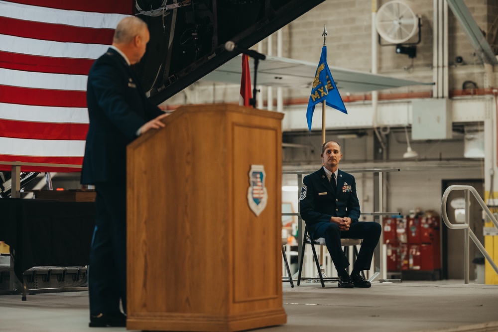 Chief Master Sgt. Brian Jansen retires from the Missouri Air National Guard