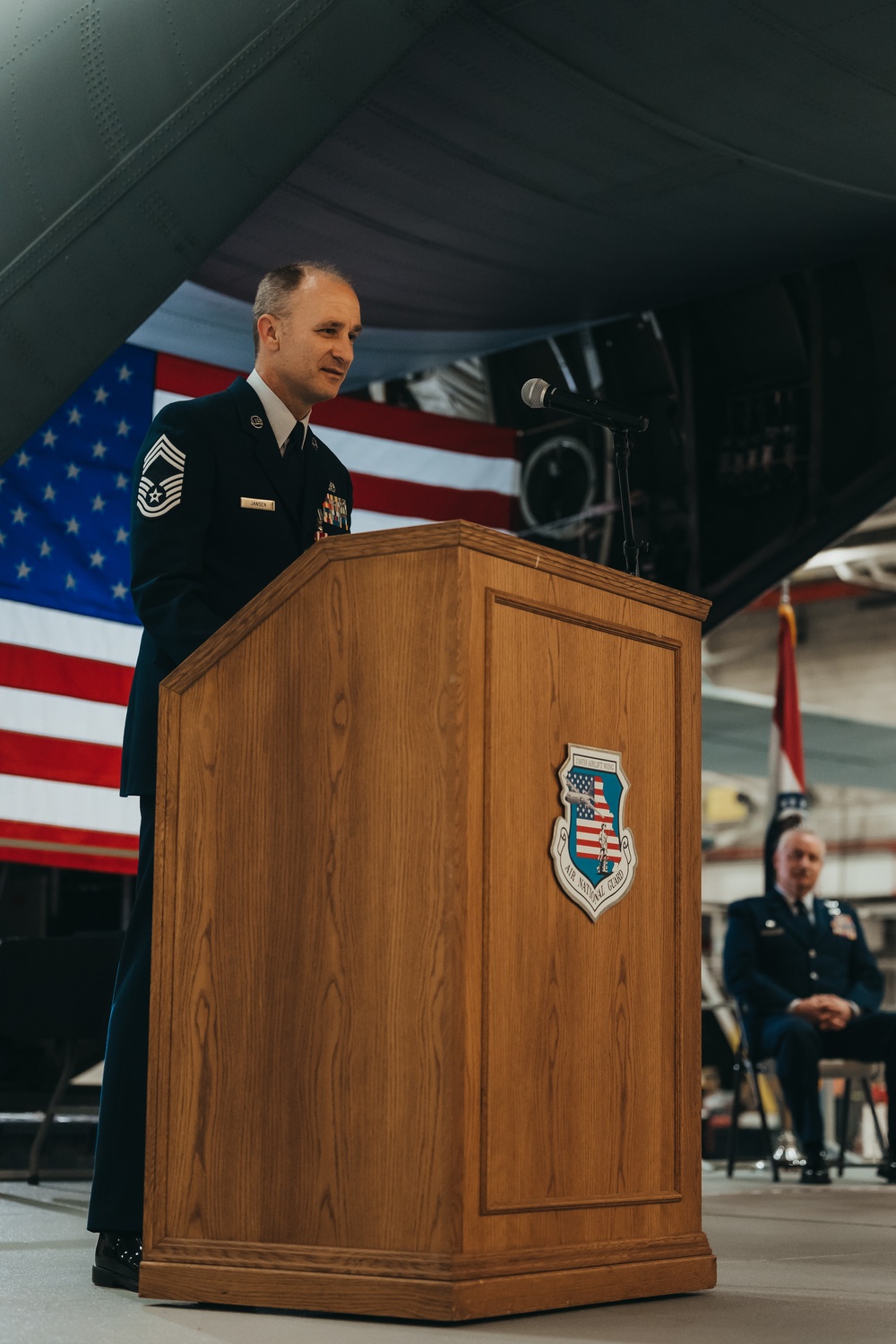 Chief Master Sgt. Brian Jansen retires from the Missouri Air National Guard