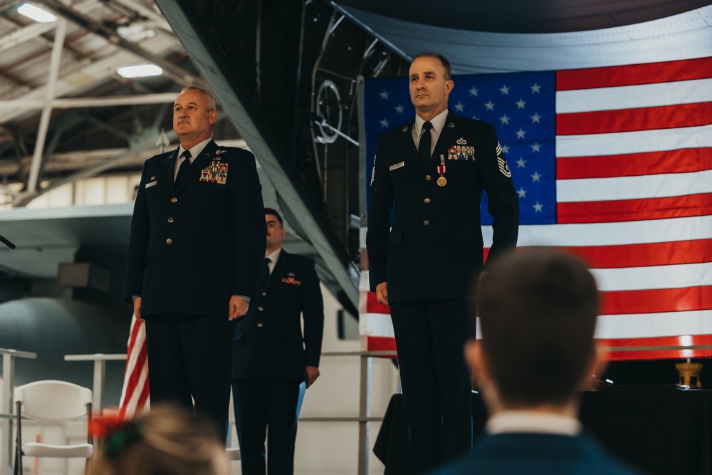 Chief Master Sgt. Brian Jansen retires from the Missouri Air National Guard