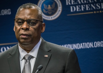 SECDEF Delivers Remarks at Reagan National Defense Forum