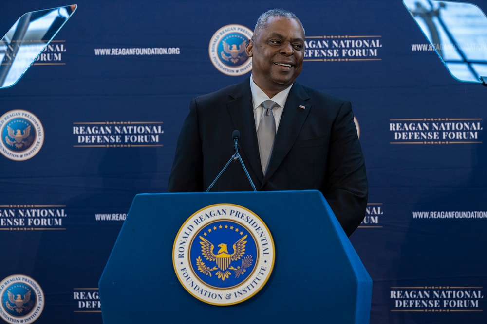 SECDEF Delivers Remarks at Reagan National Defense Forum