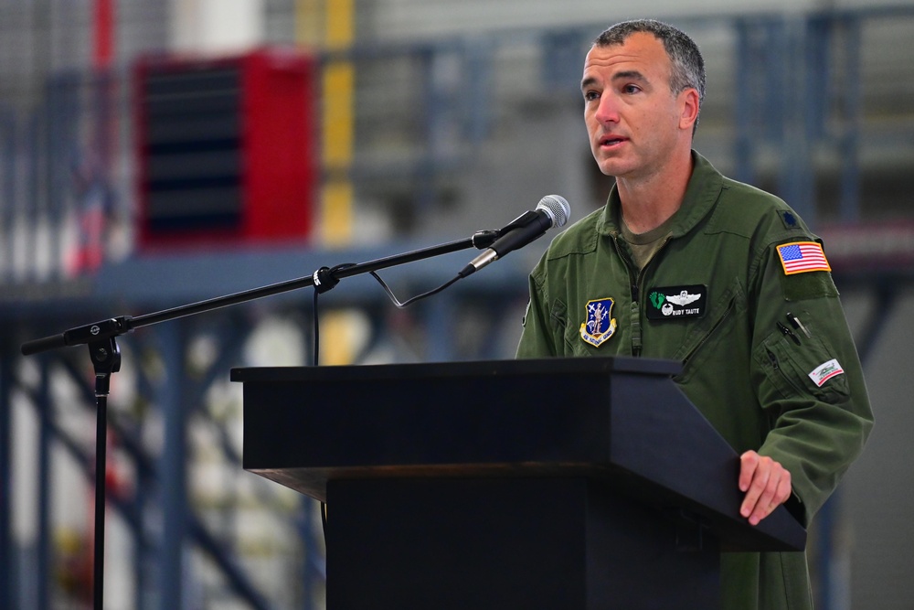 129th Rescue Squadron holds change of command ceremony