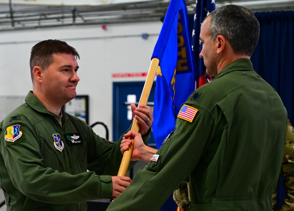 129th Rescue Squadron holds change of command ceremony