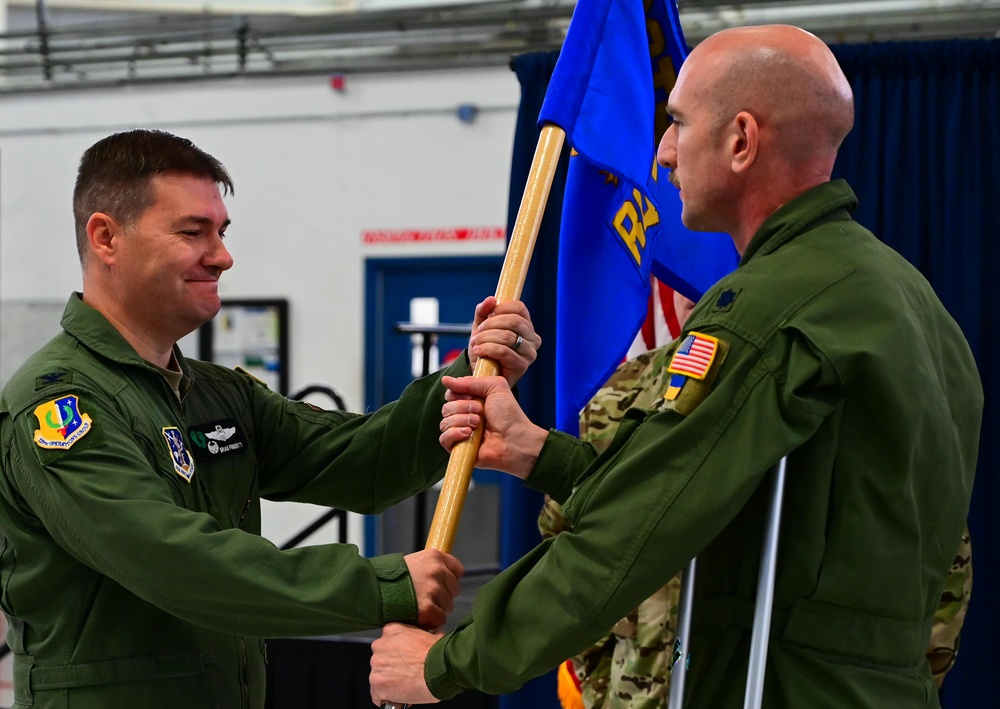 129th Rescue Squadron holds change of command ceremony