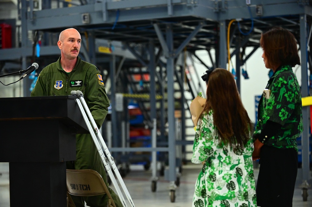 129th Rescue Squadron holds change of command ceremony