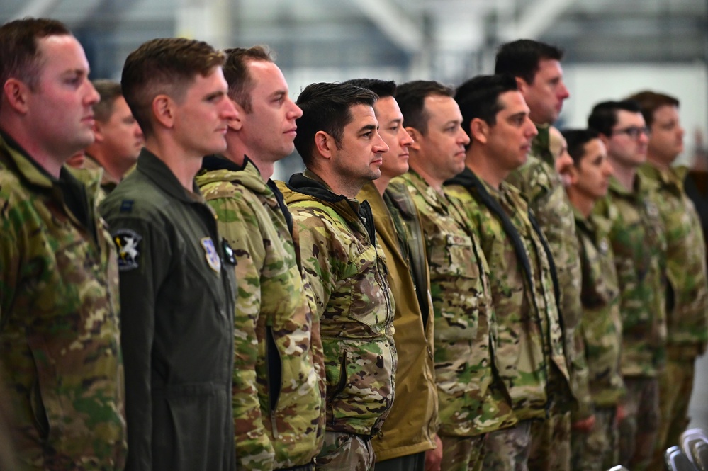 129th Rescue Squadron holds change of command ceremony