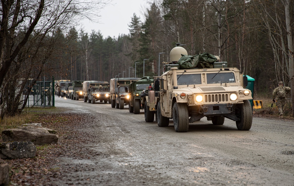 2BCT conducts convoy operations