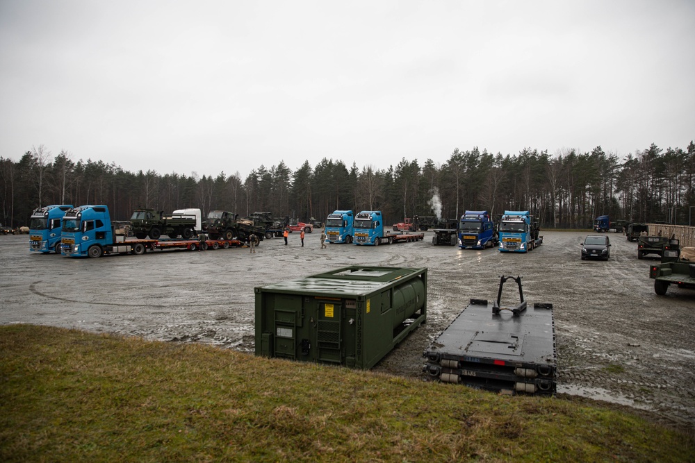 2BCT conducts line haul operations