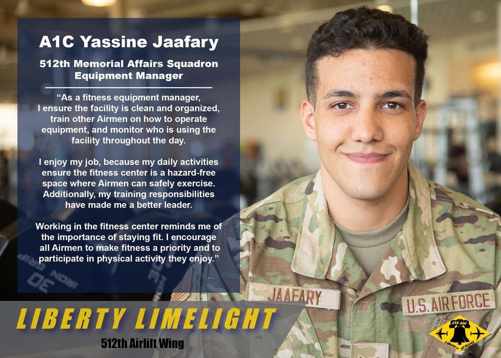 Liberty Limelight: Airman 1st Class Yassine Jaafary