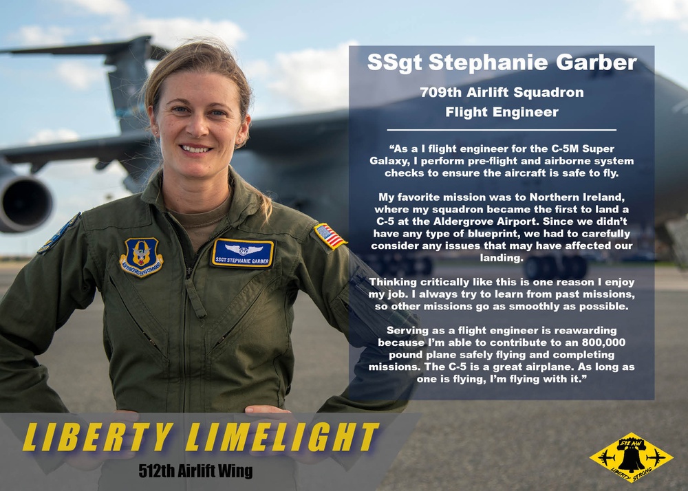 Liberty Limelight: Staff Sgt. Stephanie Garber