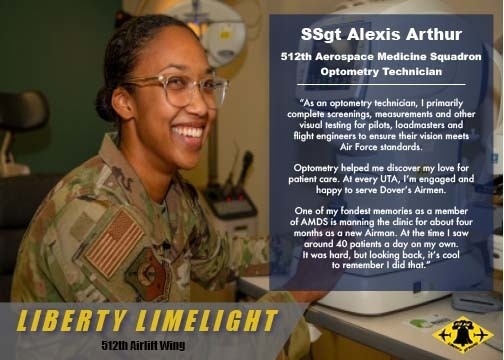 Liberty Limelight: Staff Sgt. Alexis Arthur