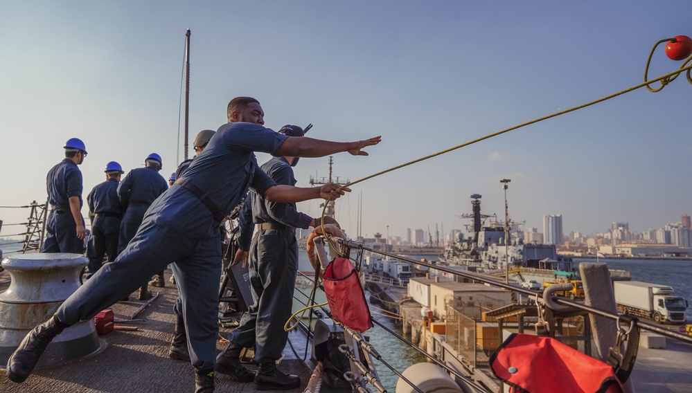 USS The Sullivans visits Bahrain