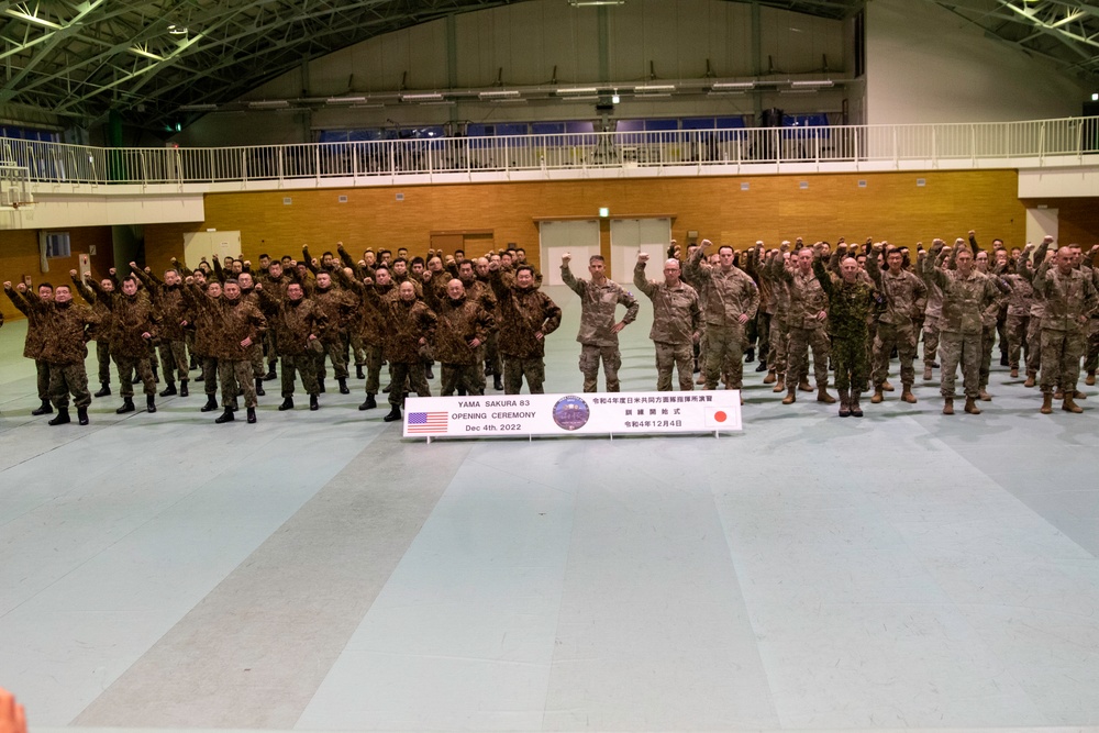 Yama Sakura 83 Opening Ceremony