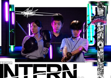 Layout and Design - Camp Zama Summer Internship Program Poster