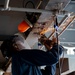USS Carl Vinson (CVN 70) Sailors Work In-Port