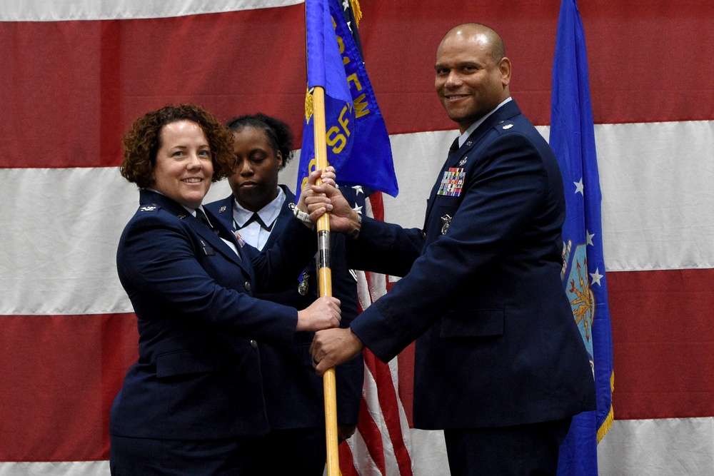 301st Fighter Wing Security Forces Squadron welcomes new commander