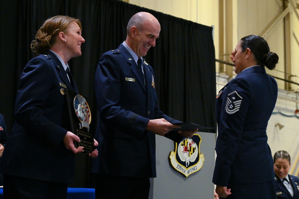 Maryland Air National Guard Recognizes Top Airmen