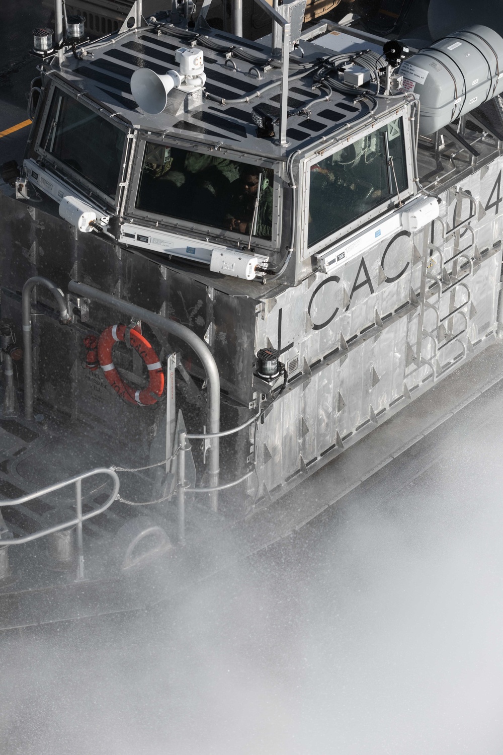 Kearsarge is Underway Conducting LCAC 100 Tests and Qualifications