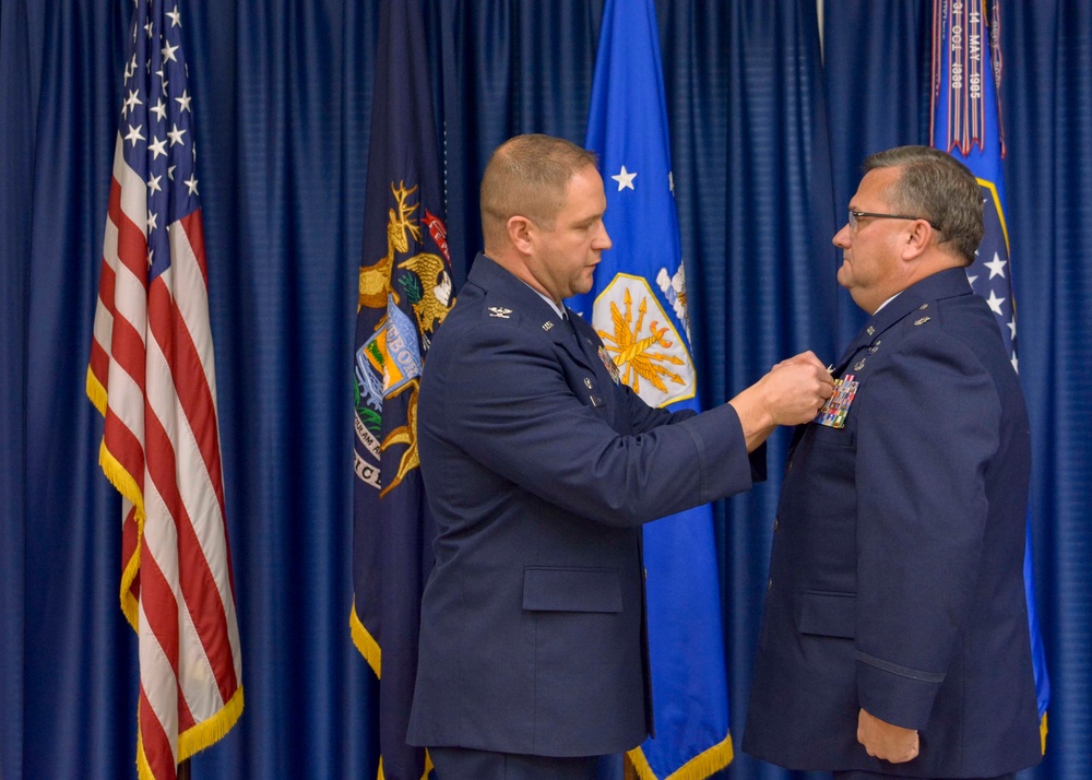 110th Operations Group superintendent of intelligence retires after 36 years of service