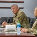 Command Sgt. Maj. Kevin Gaiser speaks to Senior Enlisted Advisors