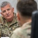 Command Sgt. Maj. Kevin Gaiser speaks to Senior Enlisted Advisors