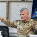 Command Sgt. Maj. Kevin Gaiser speaks to Senior Enlisted Advisors