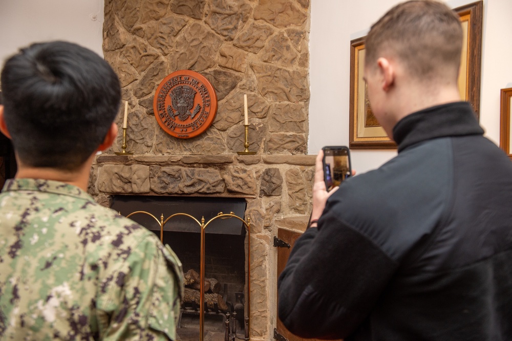 USS Ronald Reagan (CVN 76) Sailors Tour Reagan Ranch &amp; Rancho Del Cielo