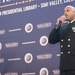 USS Ronald Reagan (CVN 76) Sailor Sings National Anthem at Reagan National Defense Forum