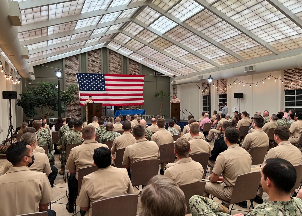 Navy Meteorology and Oceanography Command Promotes Senior and Master Chiefs