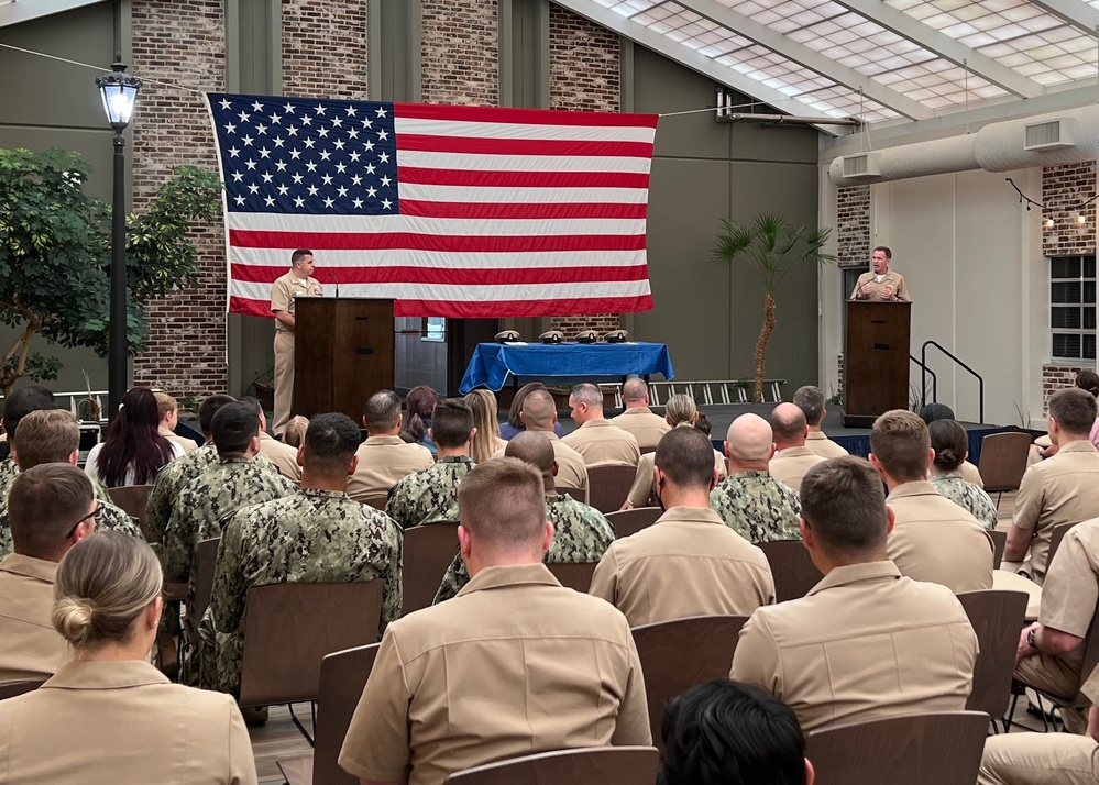 Navy Meteorology and Oceanography Command Promotes Senior and Master Chiefs