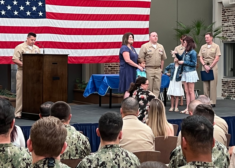 Navy Meteorology and Oceanography Command Promotes Senior and Master Chiefs