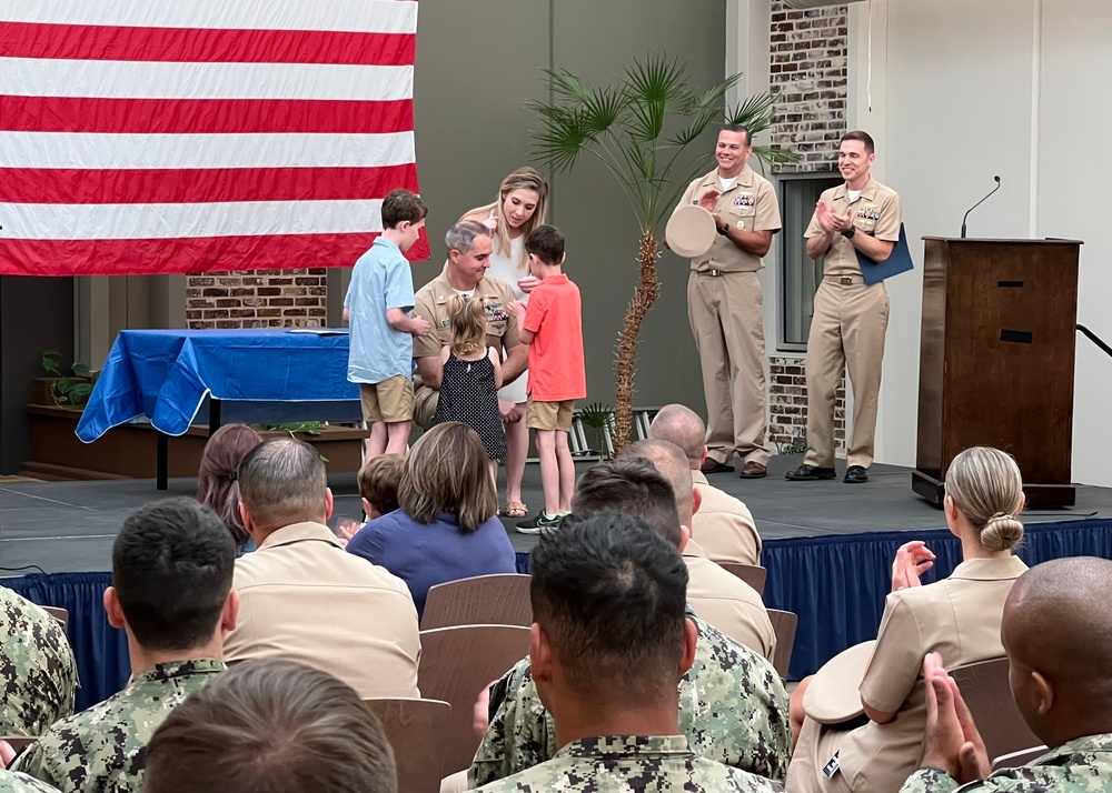 Navy Meteorology and Oceanography Command Promotes Senior and Master Chiefs