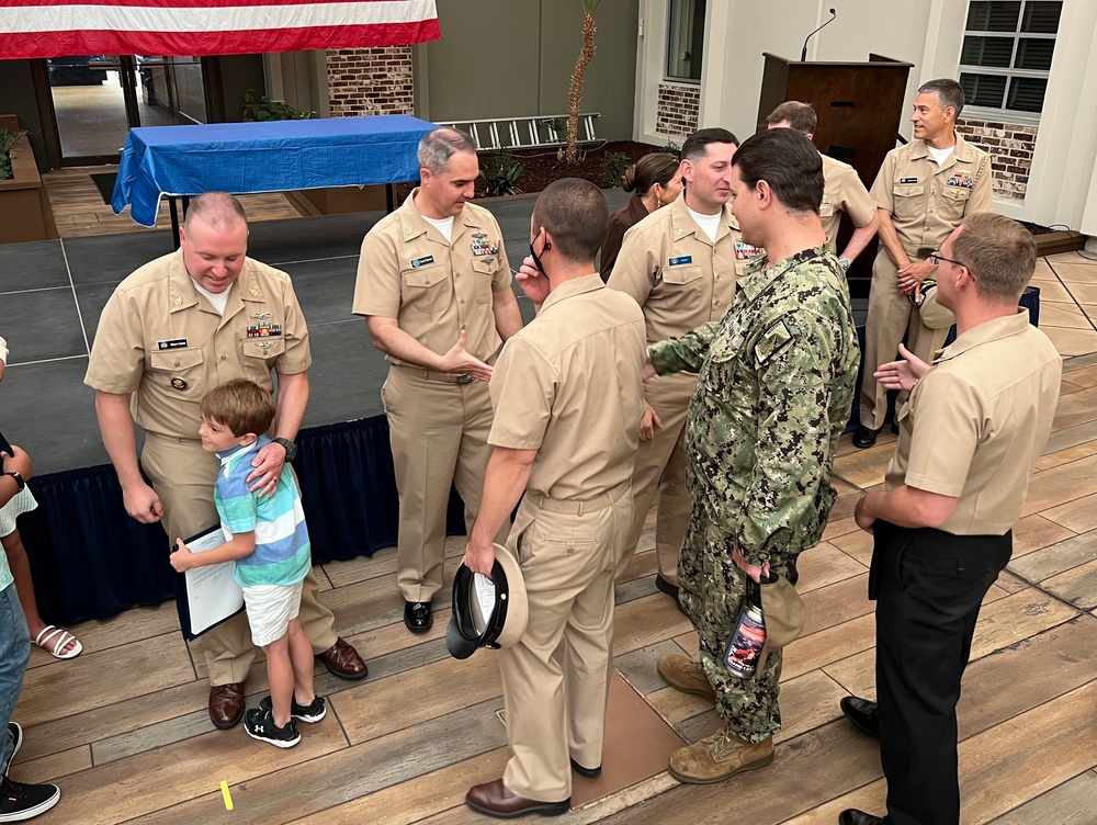 Navy Meteorology and Oceanography Command Promotes Senior and Master Chiefs