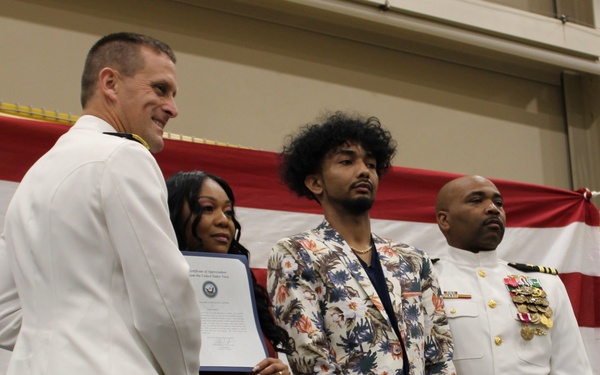 Navy Meteorology and Oceanography Command Says Fair Winds, Following Seas to Lt. Cmdr. Kabran “KJ” Johnson